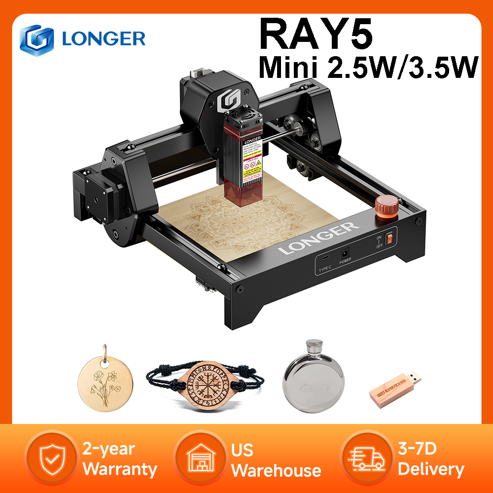 Woodworking Apps - LONGER RAY5 Mini 2.5W / 3.5W