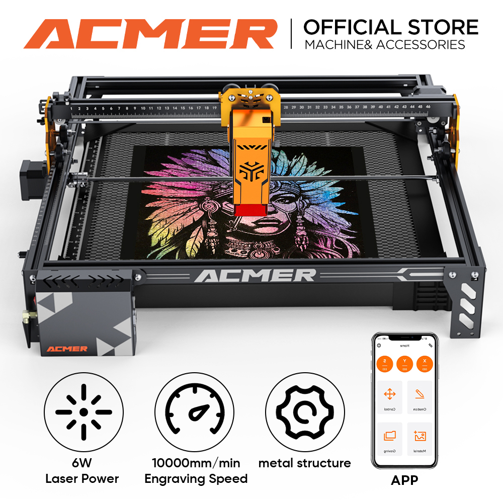 Woodworking Apps - ACMER P1 S PRO 6/10/20/36/48W Laser