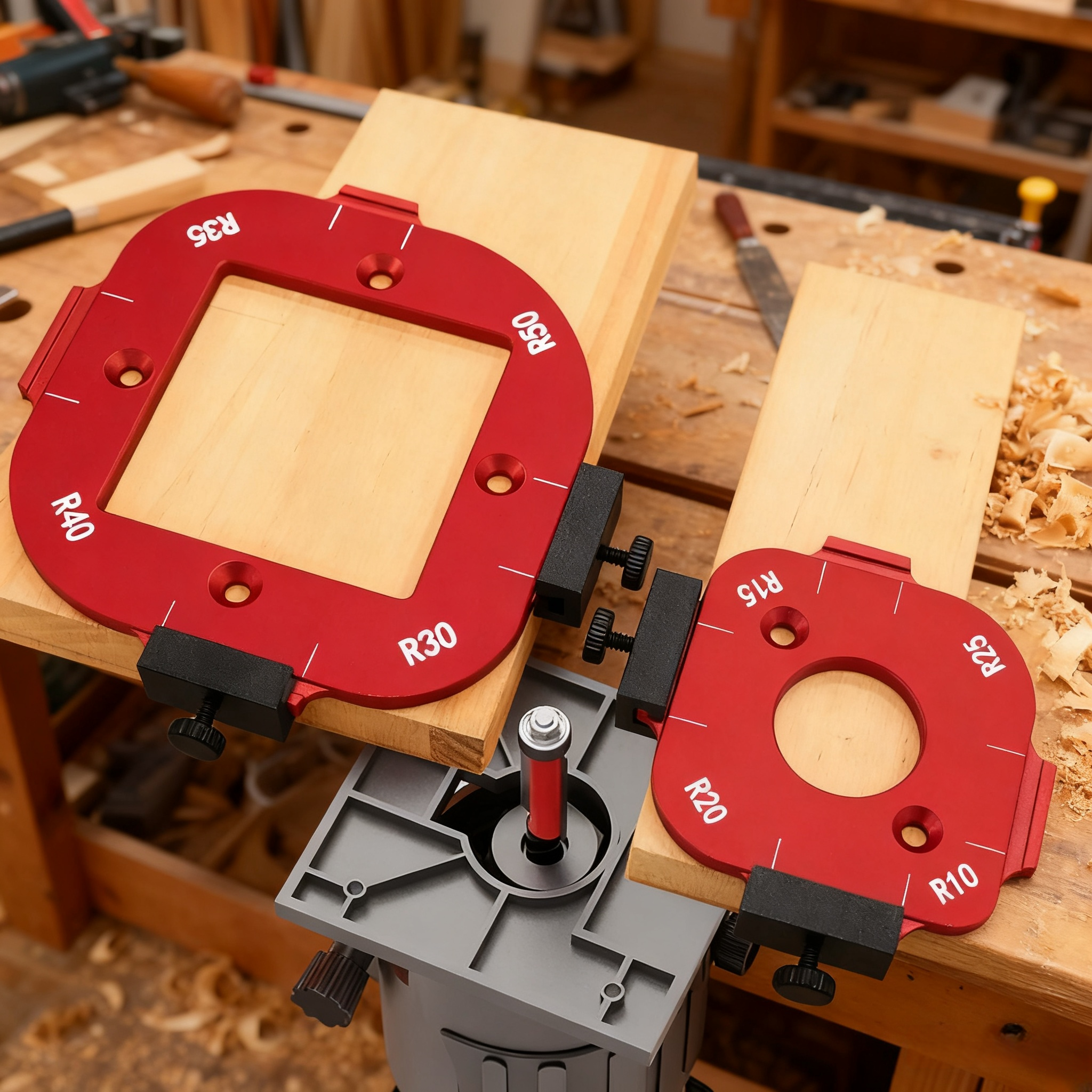 Woodworking Router - 2pcs Woodworking Router Corner Radius Arc