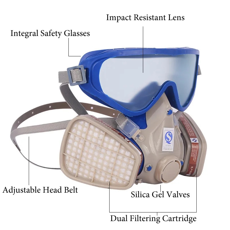Multi-Function Gas Dust Mask W - Woodworking Respirator review and price