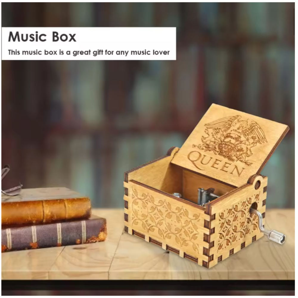 Music Boxes White Blue Black W - Woodworking Blueprint review and price