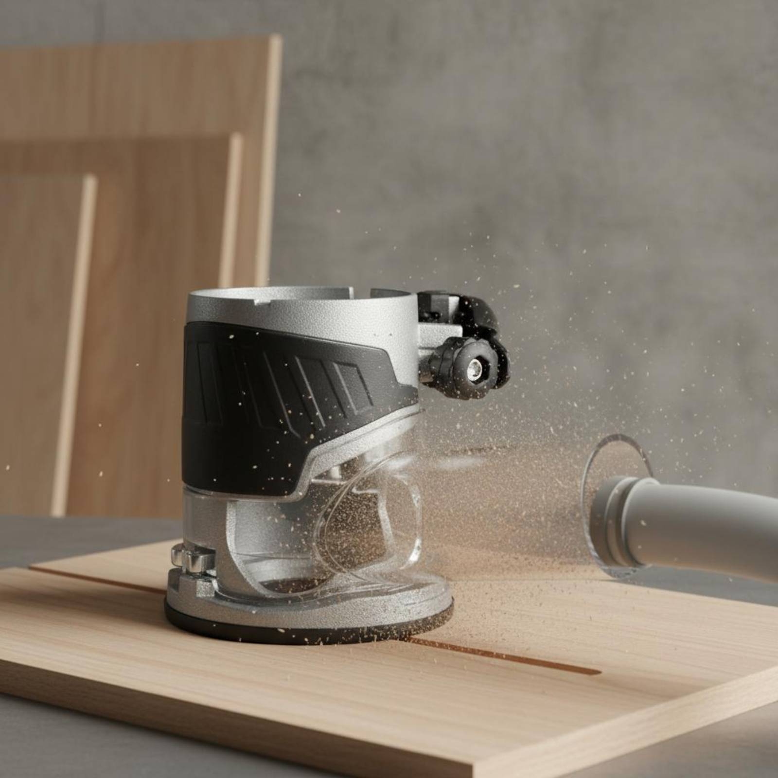 Transparent Router Dust Hood T - Woodworking Router review and price