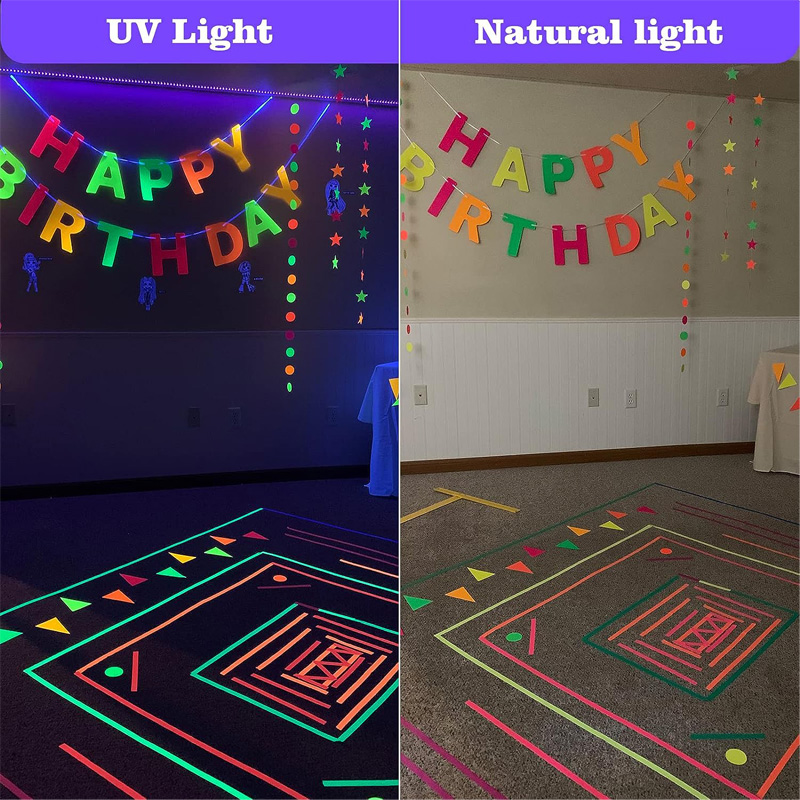 5Meter 6 Colors Neon Gaffer Cl - Woodworking Uv Light review and price