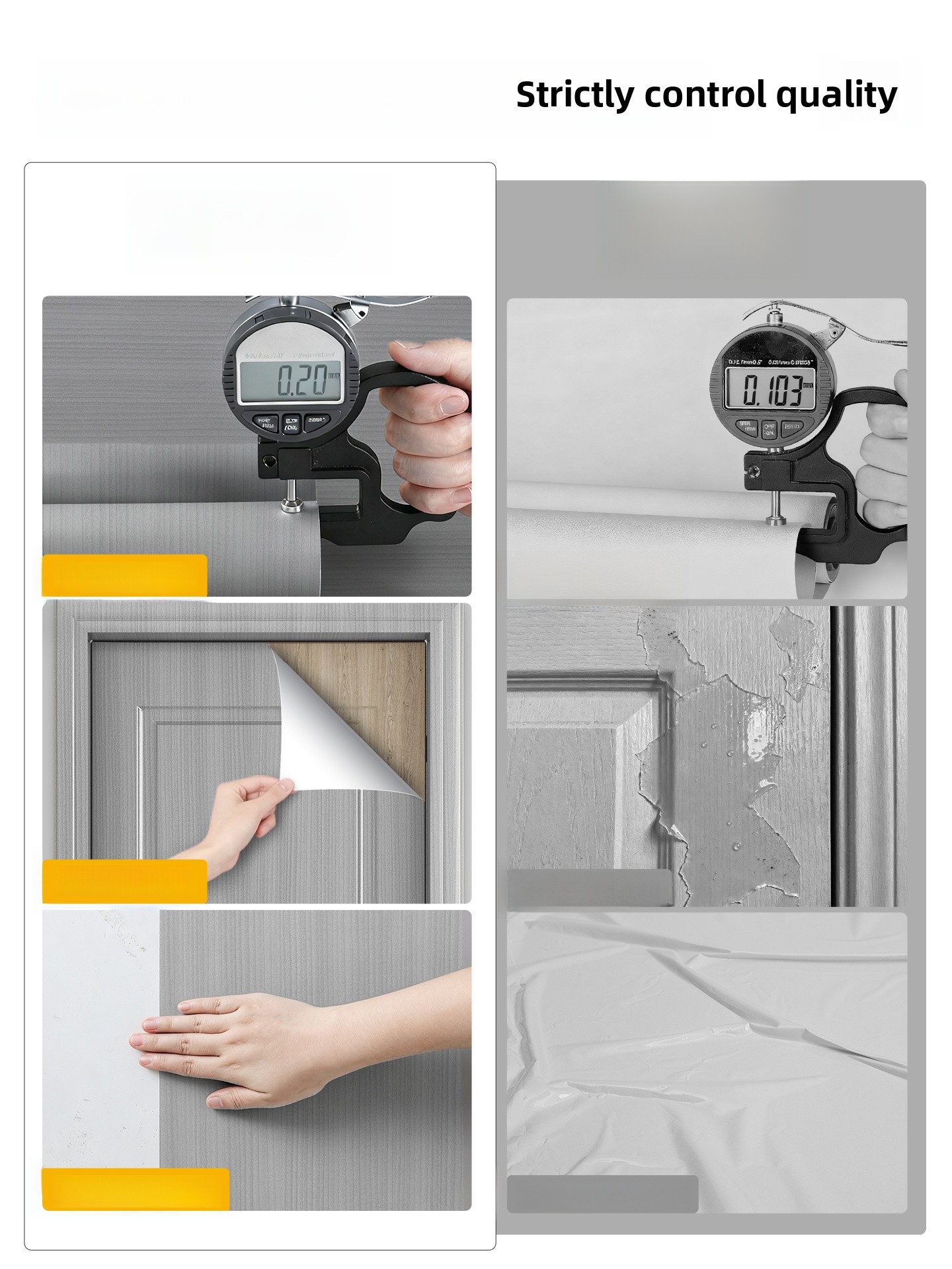 Refurbish Door Sticker Self Ad - Woodworking Glue review and price