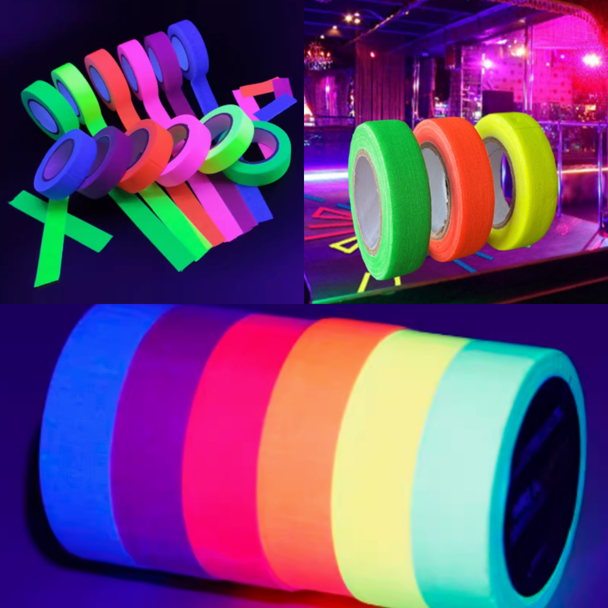 5Meter 6 Colors Neon Gaffer Cl - Woodworking Uv Light review and price