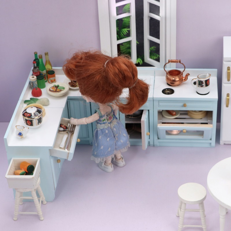 1:12 BJD DOLLHOUSE Mini Kitche - Woodworking Blueprint review and price