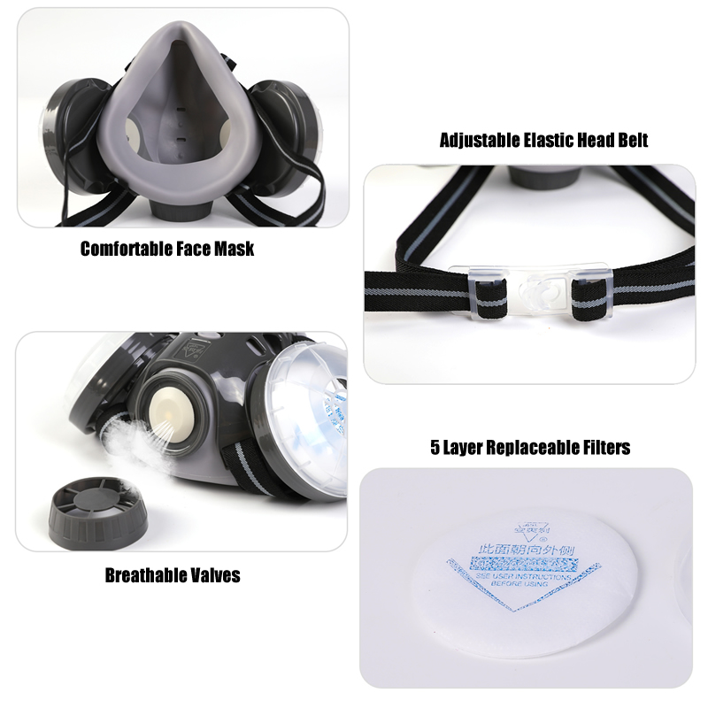Half Face Dustproof Respirator - Woodworking Respirator review and price