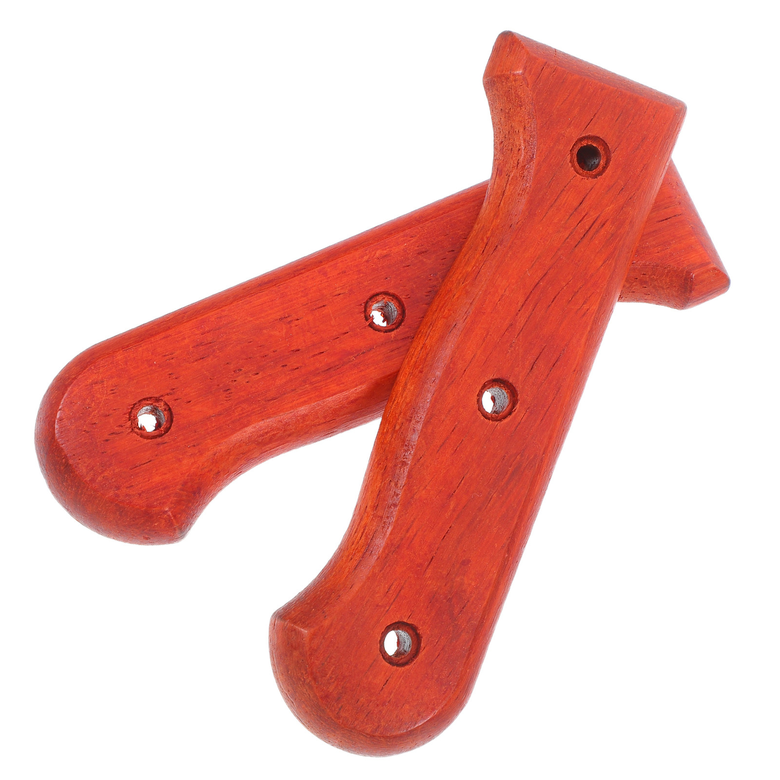 1Pair Red Pear Wood Knife Hand - Woodworking Kitchen Projects review and price