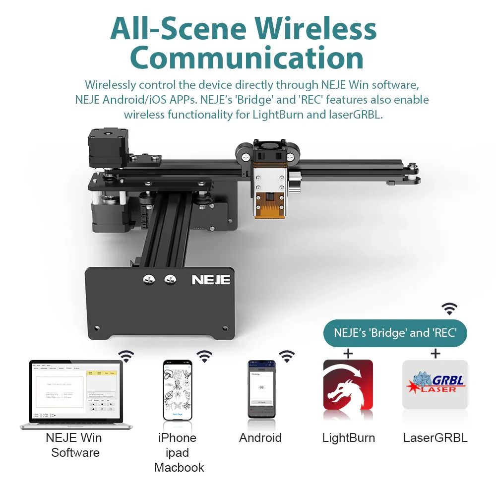 NEJE 5 A40640/E40/E30/A40630/N - Woodworking Apps review and price
