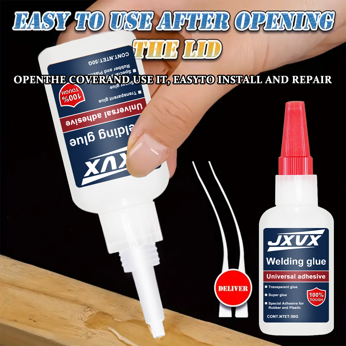 JXVX  Extra Strong Oily SuperG - Woodworking Glue review and price