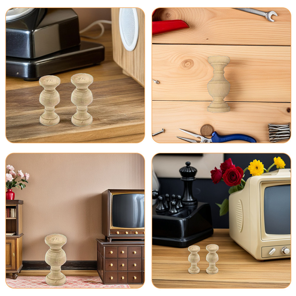 10Pcs Decorative Wood Spindles - Woodworking Kitchen Projects review and price
