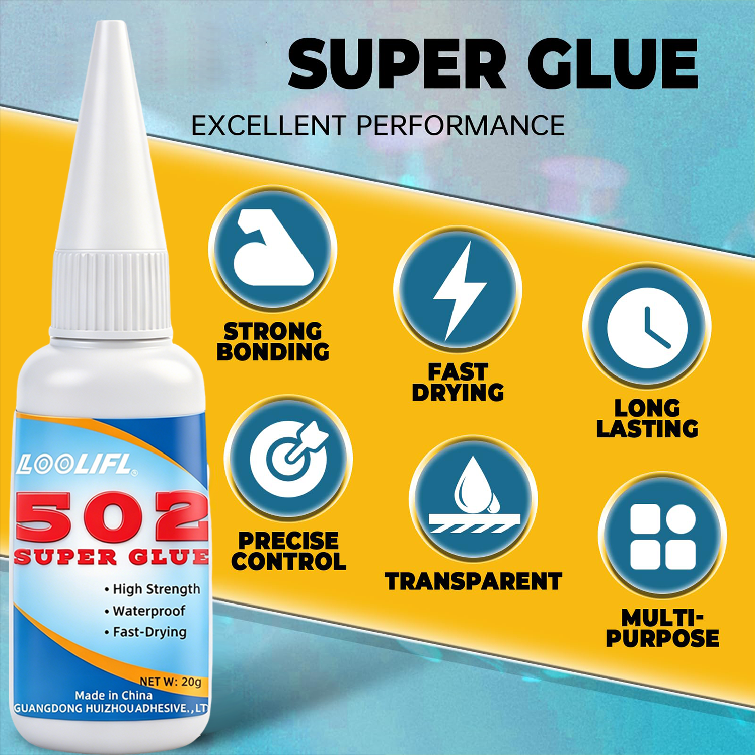 LOOLIFL502 Super Glue extra st - Woodworking Glue review and price
