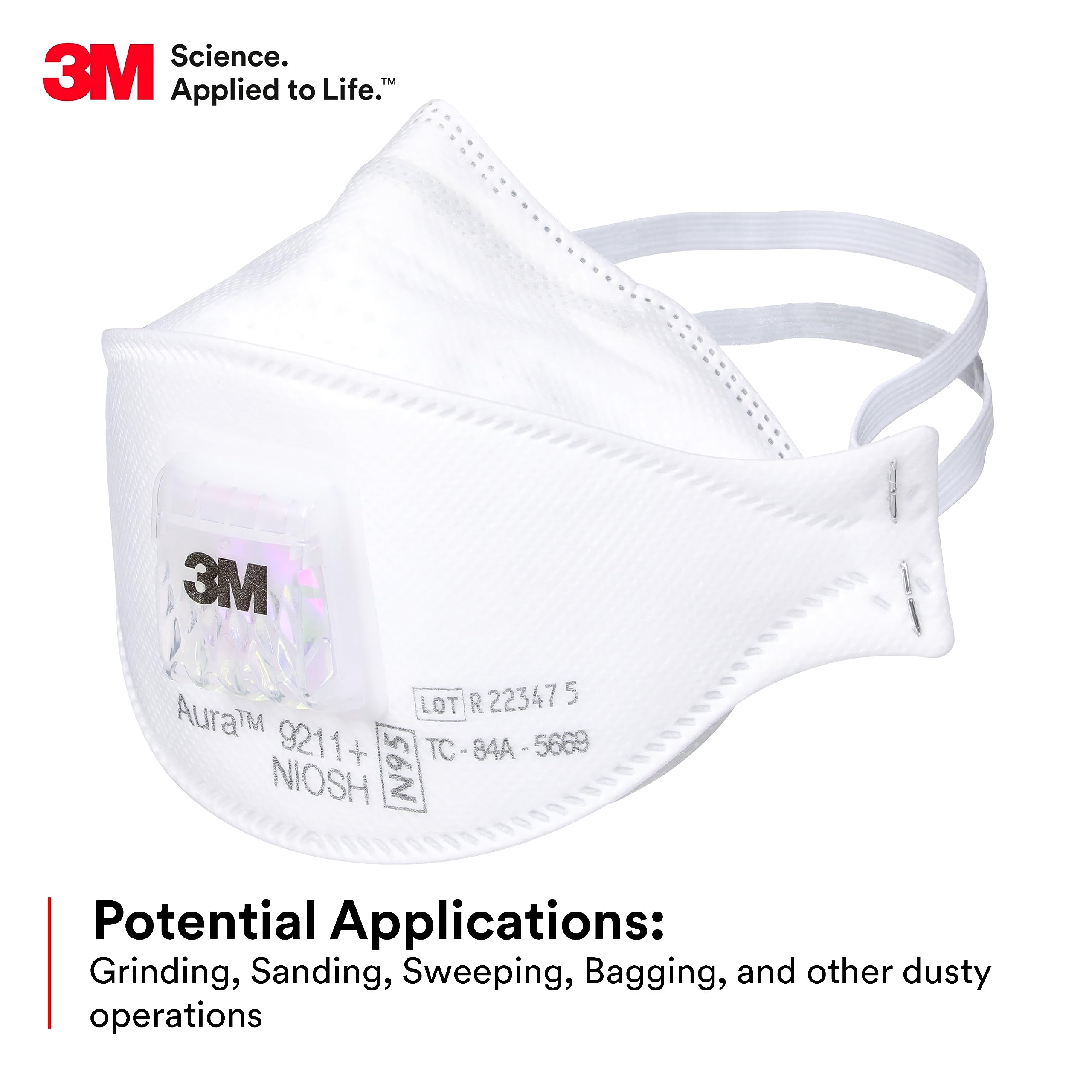 3M Aura 9211+ Particulate Resp - Woodworking Respirator review and price