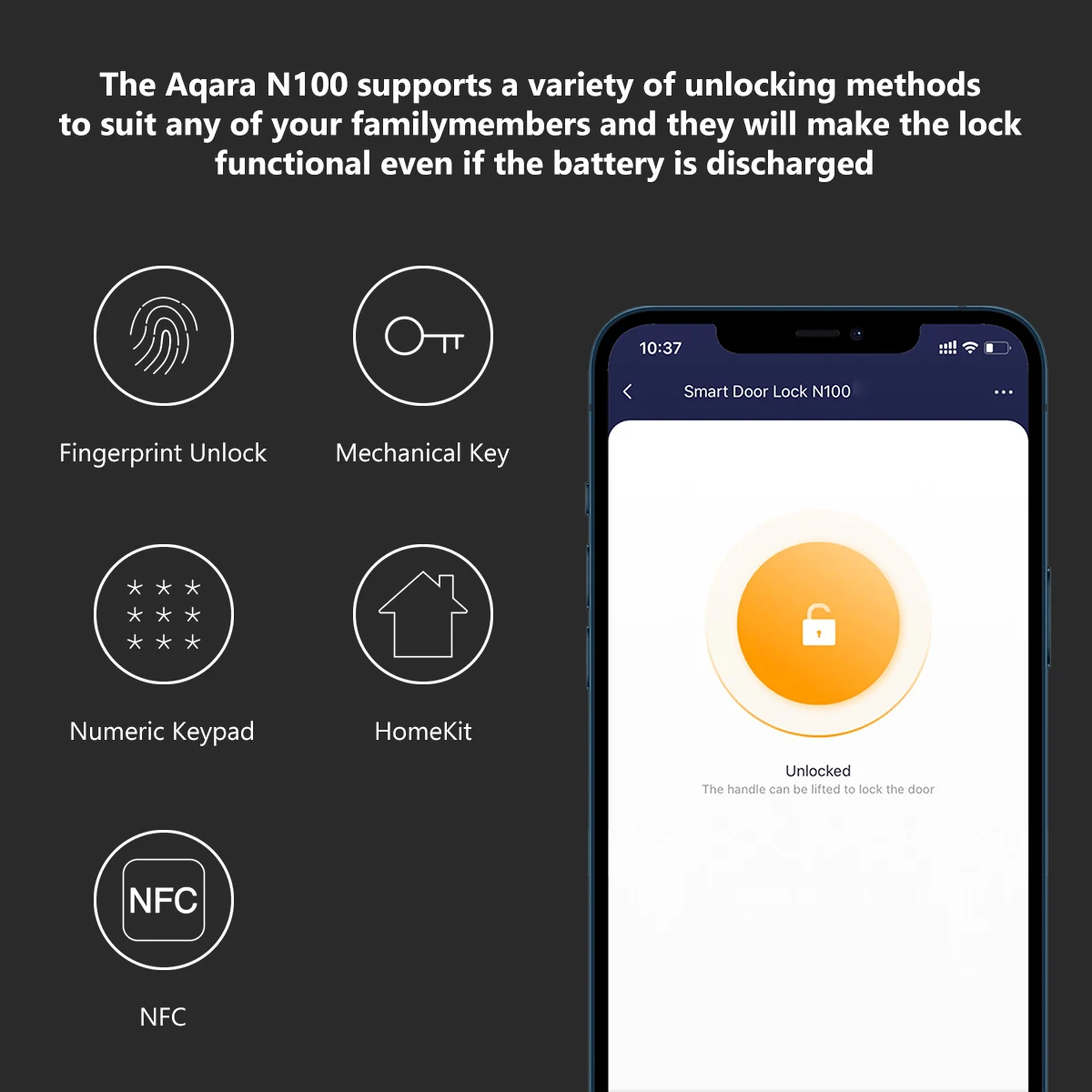 Aqara Smart Door Lock N100 Fin - Woodworking Apps review and price