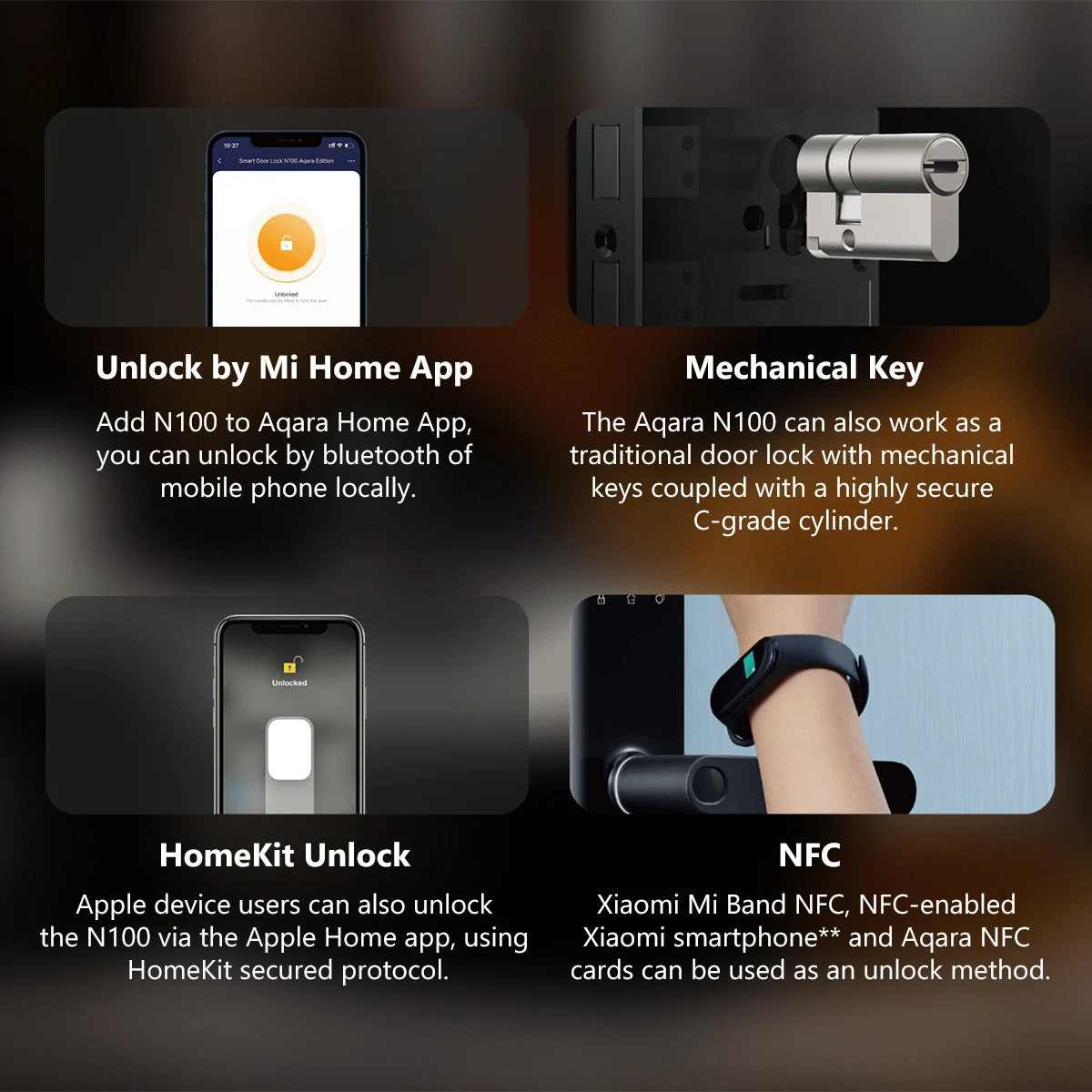 Aqara Smart Door Lock N100 Fin - Woodworking Apps review and price