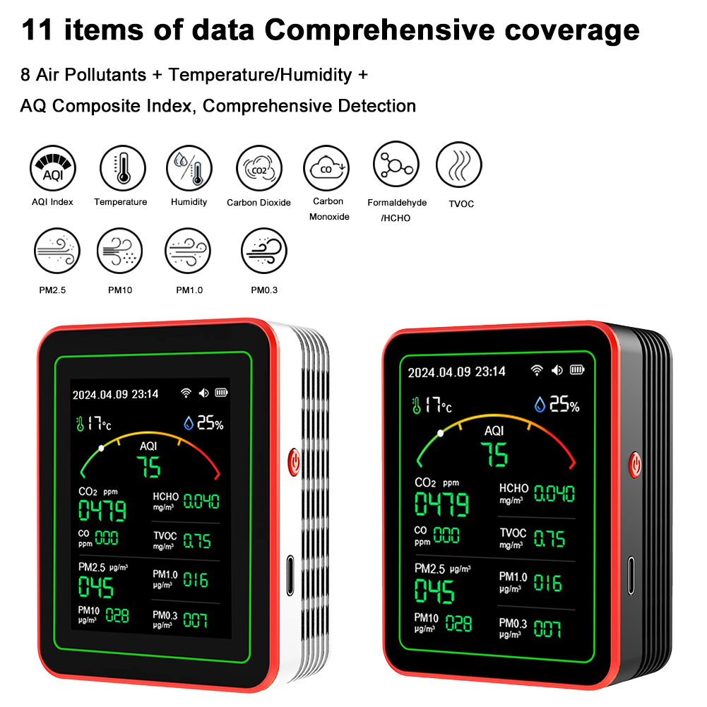 15-in-1 WiFi Smart Air Quality - Woodworking Apps review and price