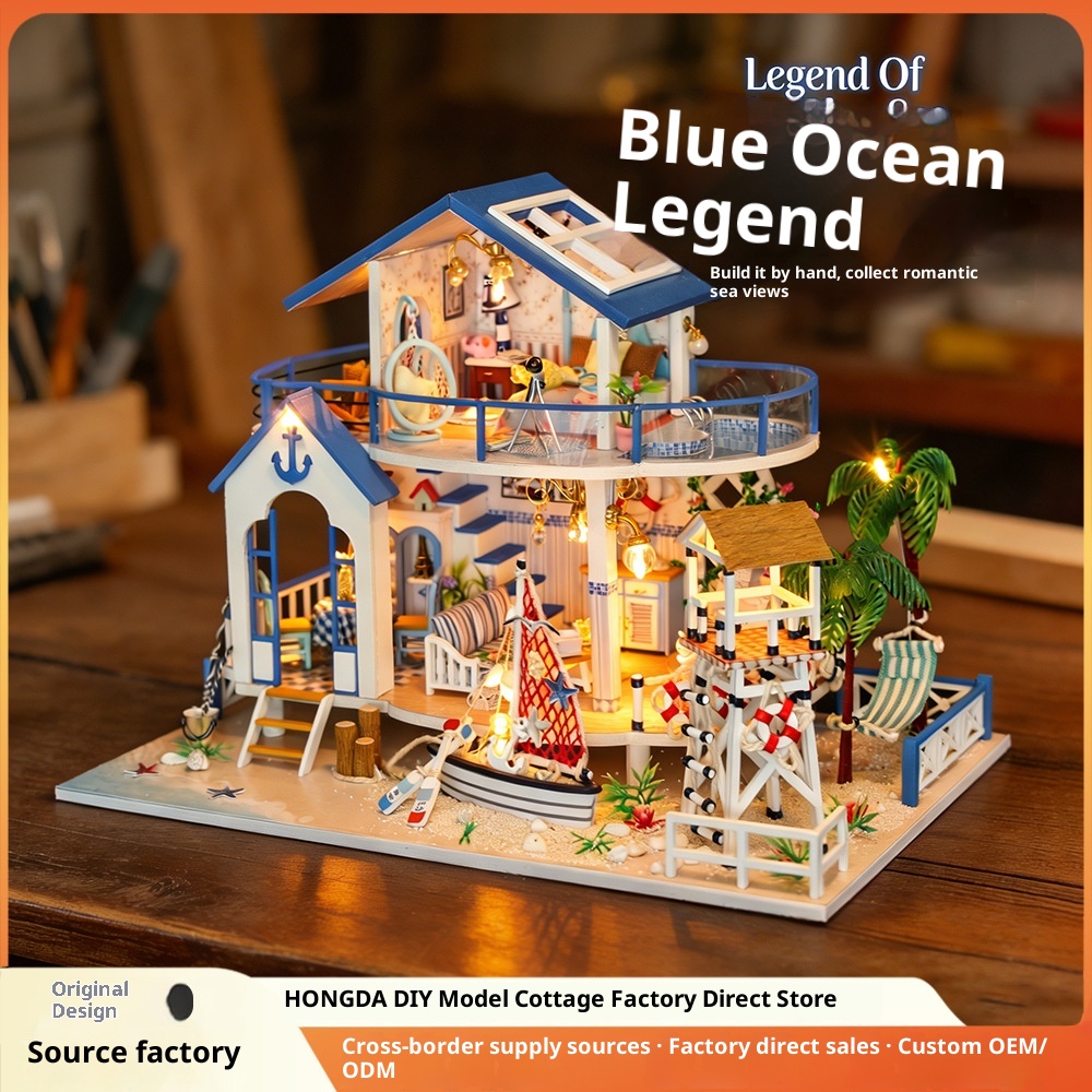 Blue Coast assembled diy model - Woodworking Blueprint review and price