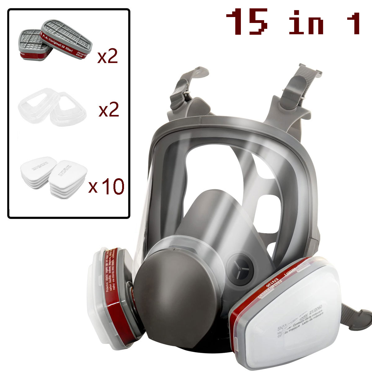 Ship From USA 6800 Full Face G - Woodworking Respirator review and price