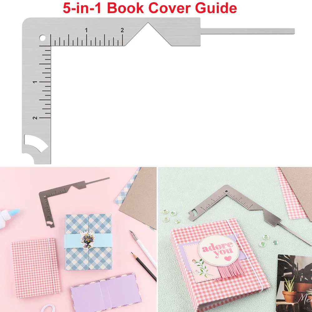 5-in-1 Book Cover Guide Stainl - Marking Gauge Tool review and price
