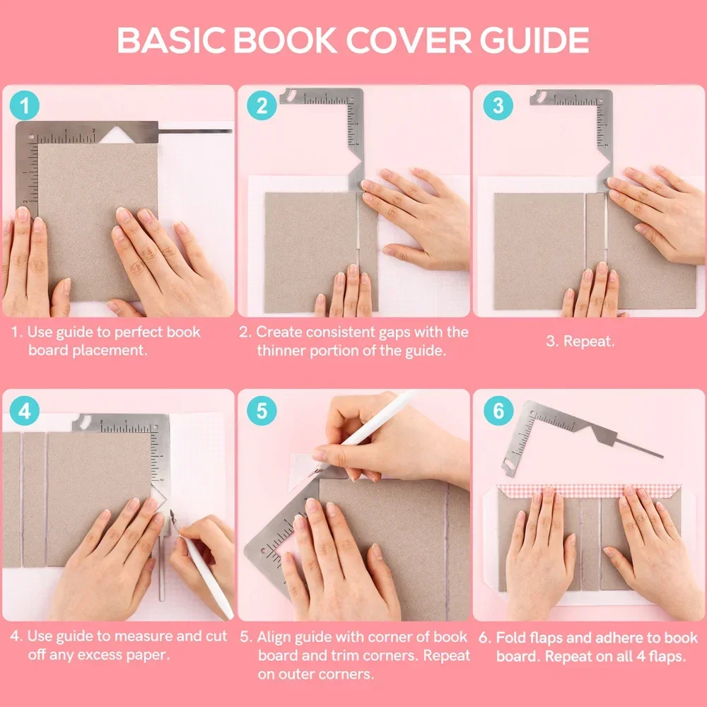 5-in-1 Book Cover Guide Stainl - Marking Gauge Tool review and price