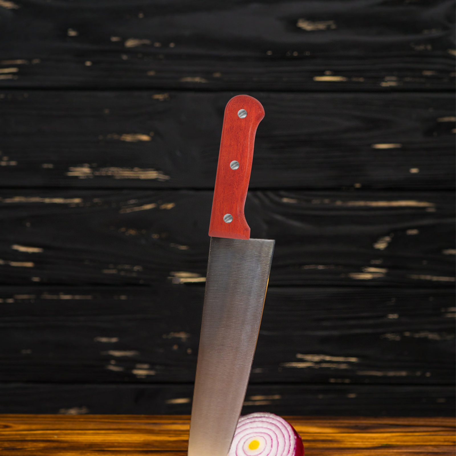 1Pair Red Pear Wood Knife Hand - Woodworking Kitchen Projects review and price