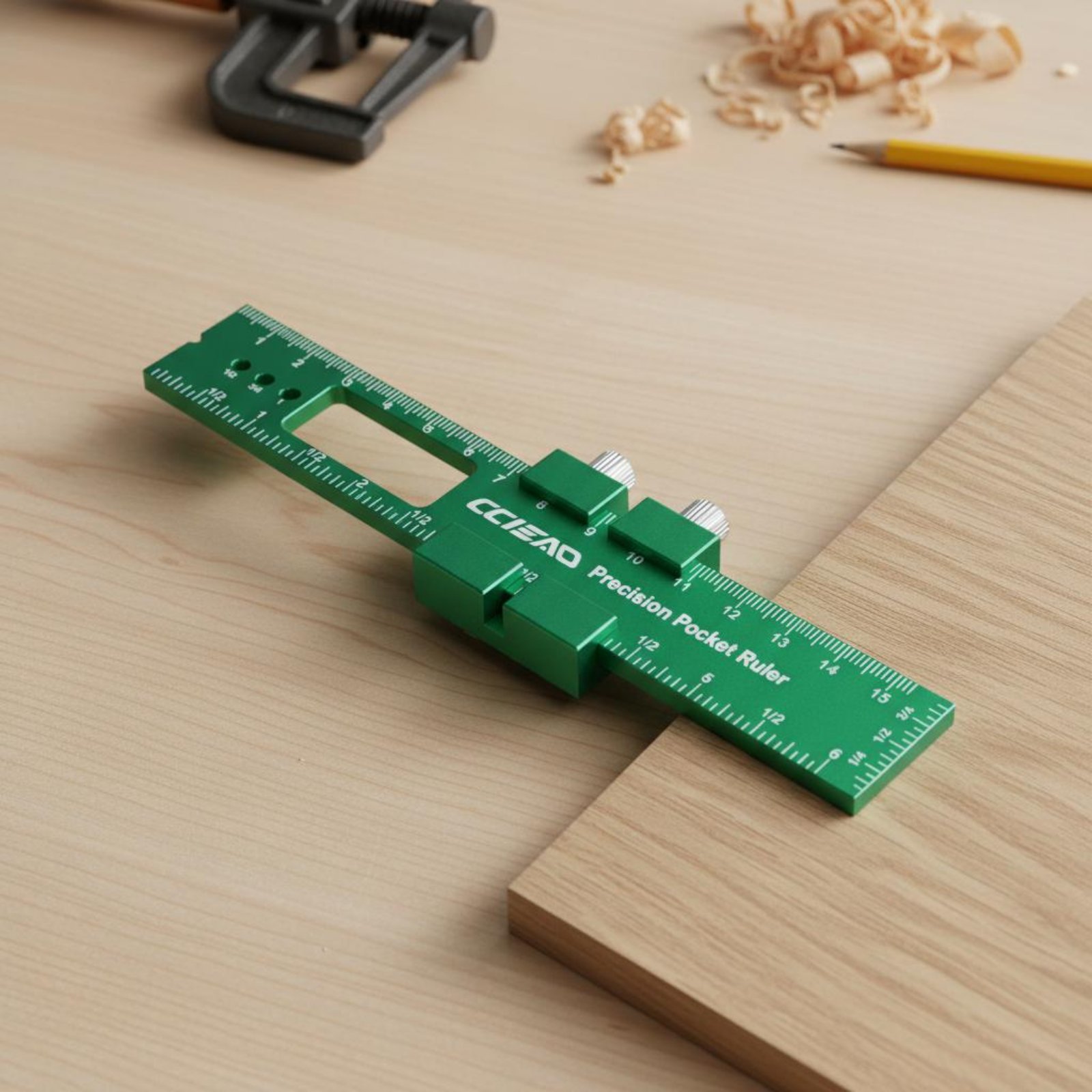 Aluminum Angle Ruler Clear Sca - Marking Gauge Tool review and price