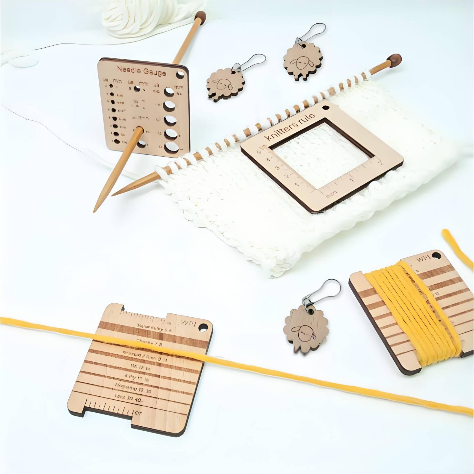 Knitting Point Gauge Clear Mar - Marking Gauge Tool review and price