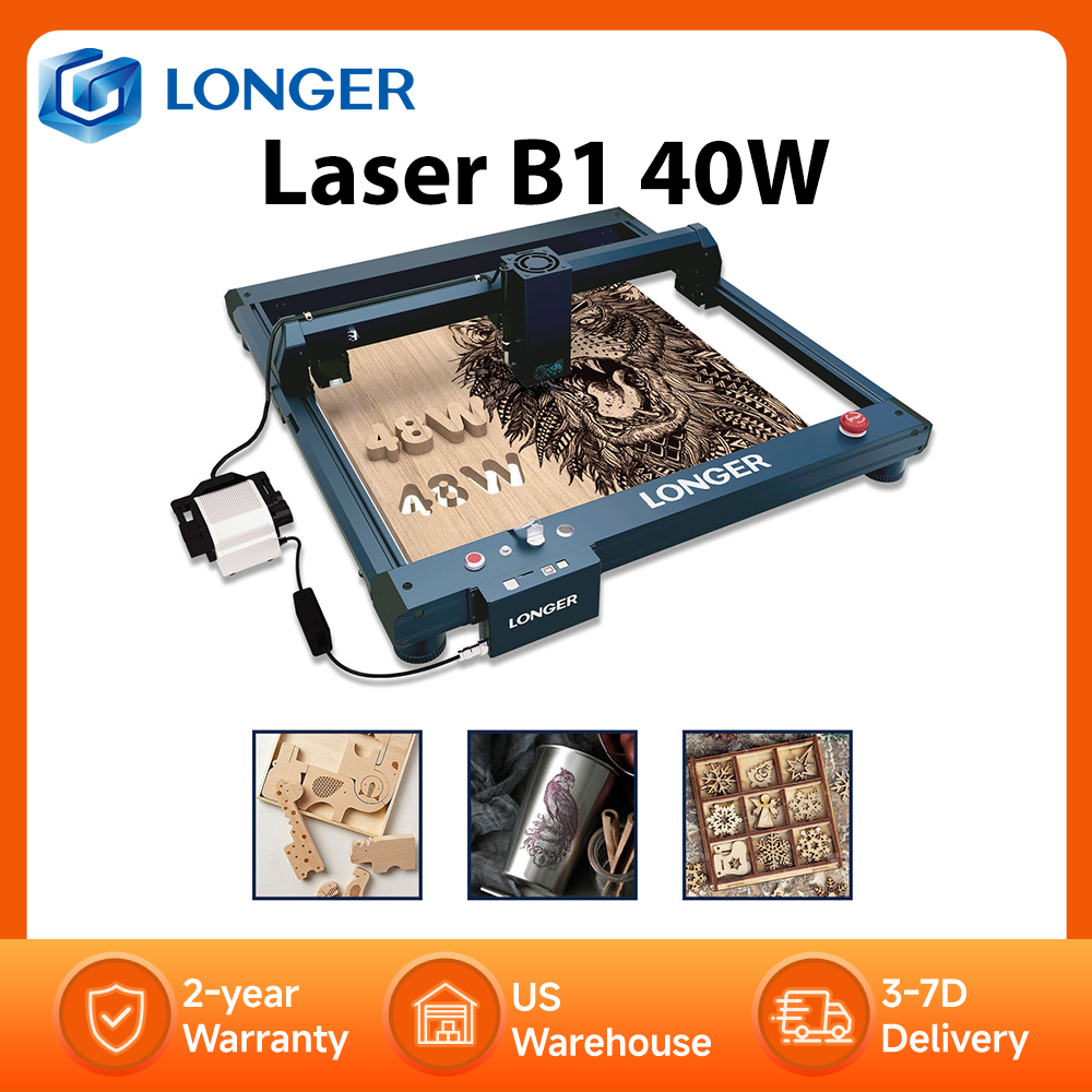 LONGER Laser B1 40W Engraver C - Woodworking Apps review and price