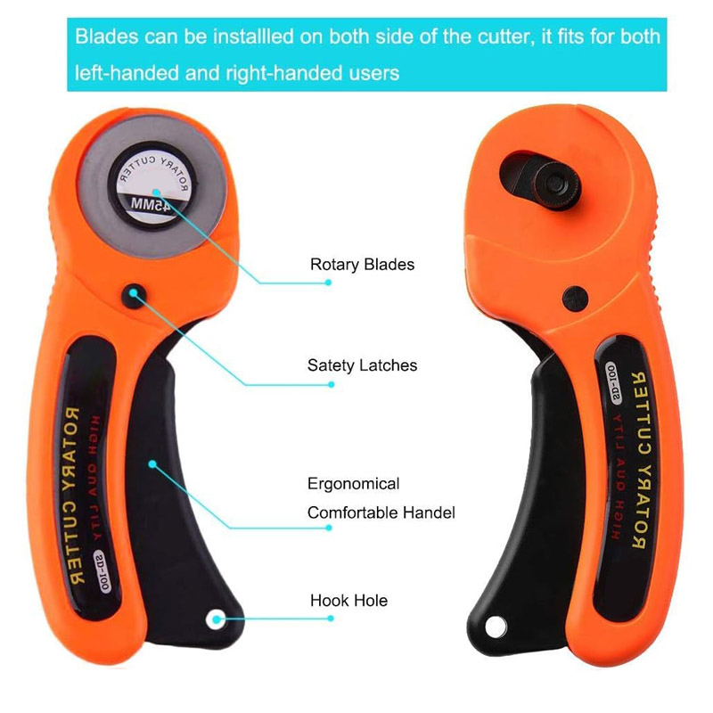 45mm Ergonomic Rotary Fabric C - Card Scraper Steel review and price