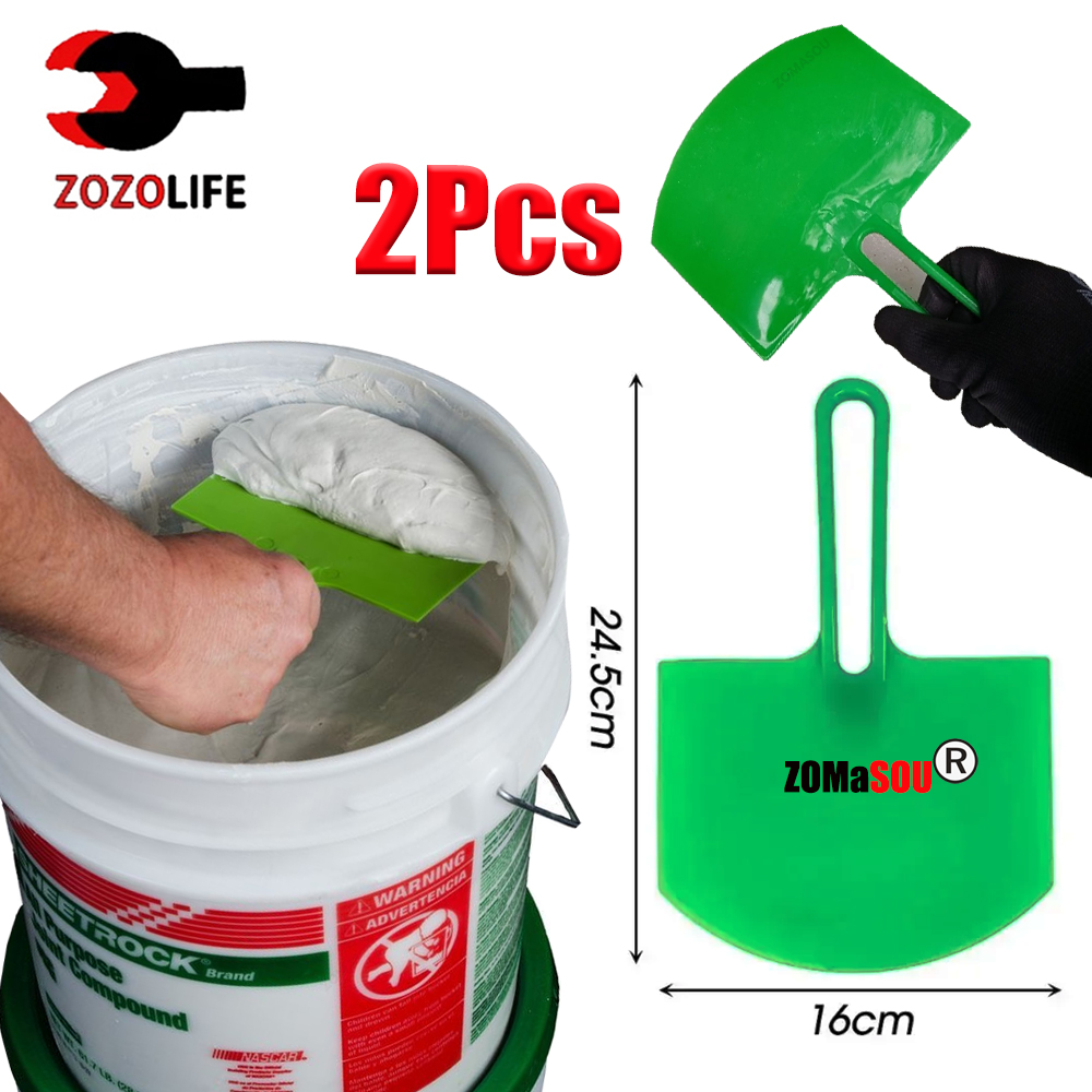 1/2Pcs Curved Bucket Scoop Scr - Card Scraper Steel review and price