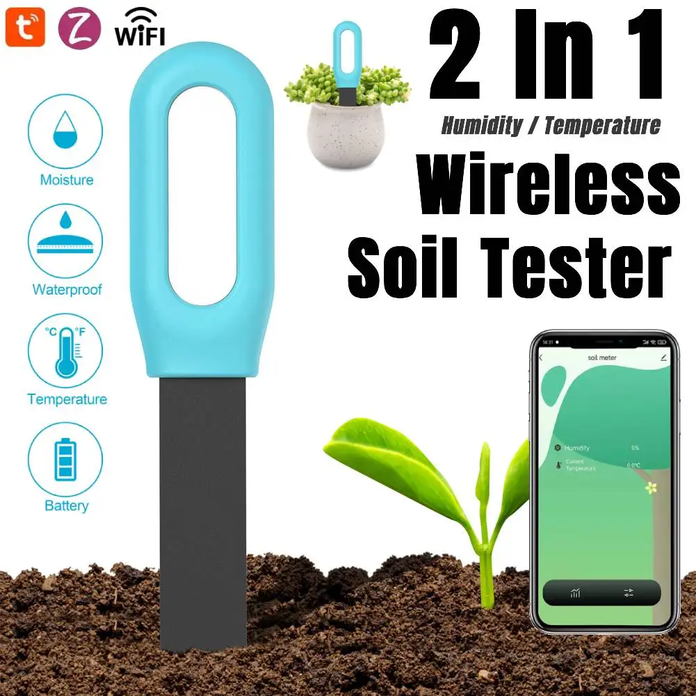 2 In 1 Soil Moisture Sensor BT - Woodworking Apps review and price