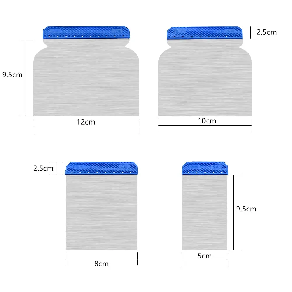 4pcs/lot Scraper Putty Knife B - Card Scraper Steel review and price