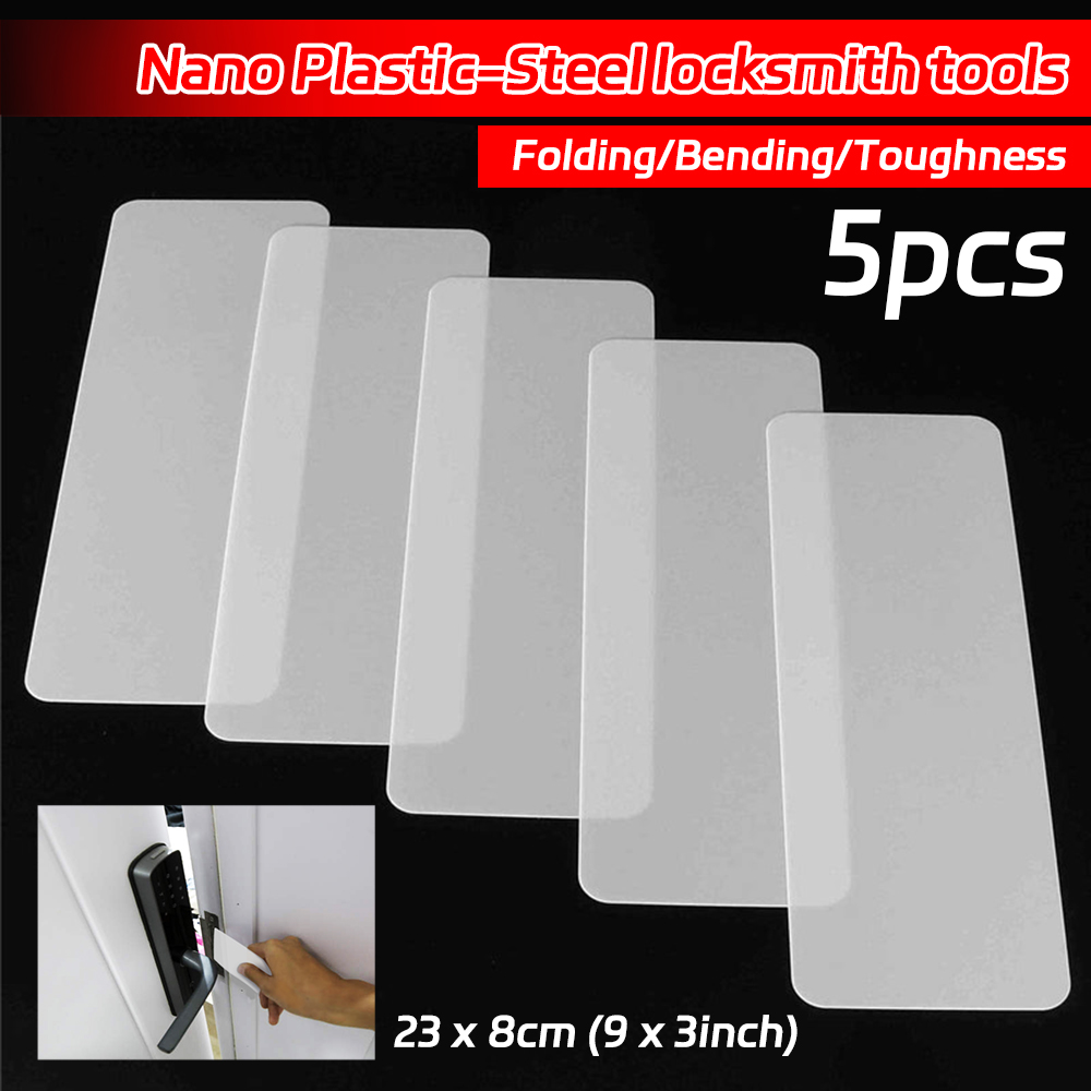 5Pcs 230mmx80mm Plastic-Steel  - Card Scraper Steel review and price